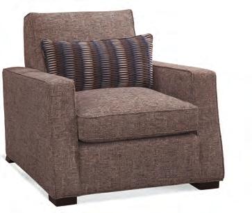 60 SOFAS 1282-88 sofa and matching chair Available in Leather (sofa