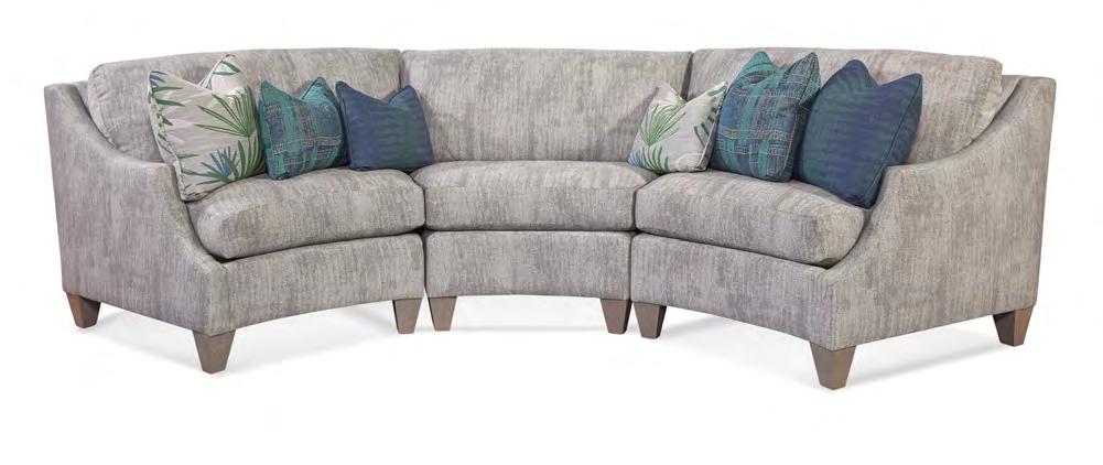 SECTIONALS 4251 sectional 75 4251-83 armless chair 4251-74L/R left arm