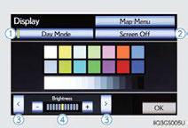 Menu Press the MENU button on the Remote Touch to display the Menu screen. Destination ( P.5) Info/Apps Setup 4 Radio ( P.6) 5 Media ( P.60) 6 Climate ( P.64) 7 Phone ( P.55) 8 Display ( P.