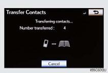 Select Phonebook. Select Manage Contacts. Select Transfer Contacts. Select Update Contacts.