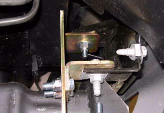 kit washers (7/16 USS), and two kit nuts (7/16 Nylock). DO NOT TIGHTEN.