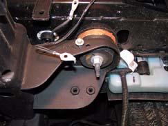 Remove two rear bumper brackets and rear bumper