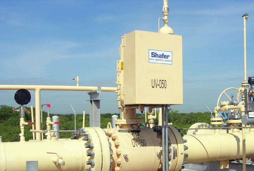Shafer rotary vane actuators are used to automate ball valves or plug valves in all types of severe climatic conditions.