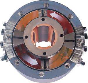 Principle of Operation The rotary vane is a hydraulic powered actuator.