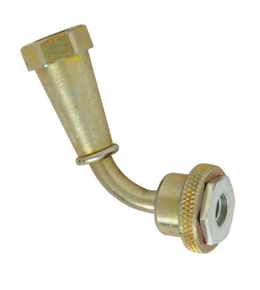 HIGH-PRESSURE INFLATING CONNECTORS High Pressure Inflating Connectors These high pressure inflating connections attach securely by hand or wrench to the valve cap threads of high pressure valves.