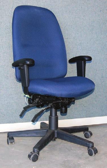 250 lb weight capacity. Chair measurements: Seat 22" D x 21" W, ack 20" W (at lumbar) x 24" H. Global Supra 5330-4 () SAP 064539 Fabric... $236.