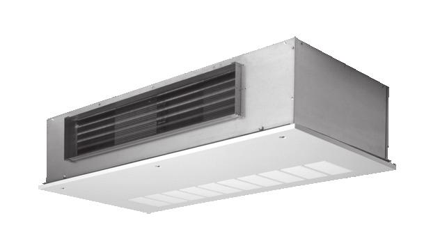 THB Horizontal Telescoping Hideaway 200 CFM to 200 CFM The Horizontal Telescoping Hideaway (THB) fan coil unit is mounted fully-recessed for ceiling-recessed applications.