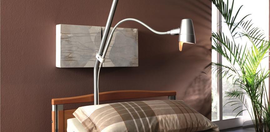 Series 4 Reading Lamp Lamps Lamp with Flexible Gooseneck Arm Colour of lamp white or silver 320