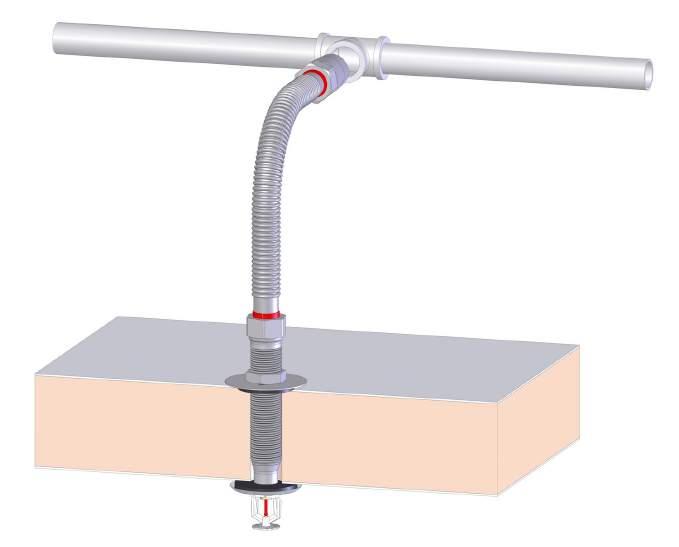 flexibles sprinklers drope distributed by ROLLAND Sandwich panels Flexible kit Especially studied for the hanging ceilings of standard sandwich panel, our kit will adapt perfectly to the whole of the