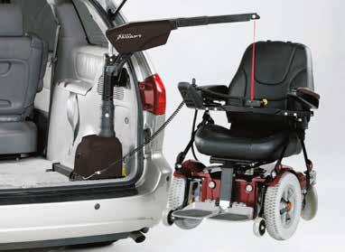 a good solution. Wheelchair hoists in this category are available in a number of different models and provide reliable lifting power to drivers, passengers and care givers.