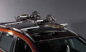 99000-990YT-107 4 MULTI ROOF RACK Aluminium tube with T-slot, lockable for cars with roof rail max. roof load: 75 kg, own weight: 4.4 kg Part No.