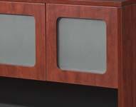 Flared drawer pulls for an enhanced look Mahogany