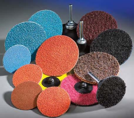 24 SPEED-LOK TR AND SPEED-LOK TS 2" AND 3" GRINDING DISCS SPEED-LOK TR AND SPEED-LOK TS Premium performance abrasives FEATURES BENEFITS Premium seeded-gel and