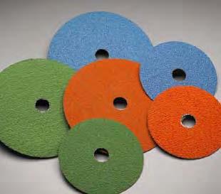 26 4" 9" GRINDING DISCS FIBRE DISCS FIBRE DISCS Premium performance abrasives Grinding aid for heat reduction Rugged backing for extended life FEATURES BENEFITS Premium seeded-gel and zirconia