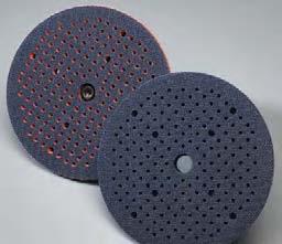 DISCS AND ACCESSORIES 5 6" Multi-Air Back-Up Pads Innovative design for optimal air flow and powerful dust extraction.