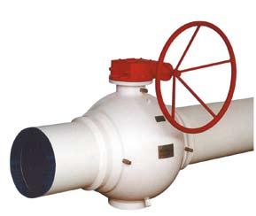 Ball Valves FULLY WELDED type ball valves are cut off devices suitables for use both on natural gas distribution network and for liquid service when high performance on thightness and low pressure
