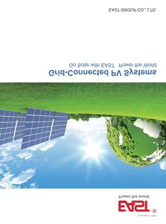 EAST GROUP Energy storage solutions In this catalogue, you will find all components and services related to energy storage solutions, which include off-grid and hybrid solar systems, GF series single