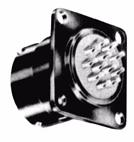 MIL-C-26500 48 Series receptacle short skirt Receptacle Short Skirt Aluminum Bayonet Coupling Shorter, lighter, and more economical than the standard MIL-C-26500 connector receptacles, the 48 Series