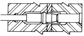 Shielded/Coaxial Contacts for MIL-C-26500 cylindrical connectors Drawing (See below and on next page) Type 1 #1 Shielded Type 2 #1 Shielded Type 3 #1 Shielded Type 4 #2 Shielded Type 5 #2 Shielded