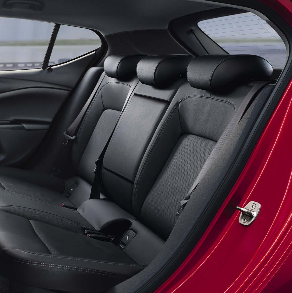 SIT DOWN, STRETCH OUT Inside Astra you ll find it more comfortable than ever before.