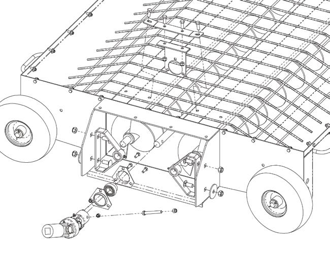 Parts & Schematics - Section F Description: Hopper Hanger Bearings