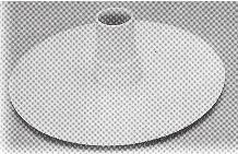 VACUUM PLATES VP-690 VACUUM PLATE TO FIT OLYMPIC 6 7/8 Outside Diameter