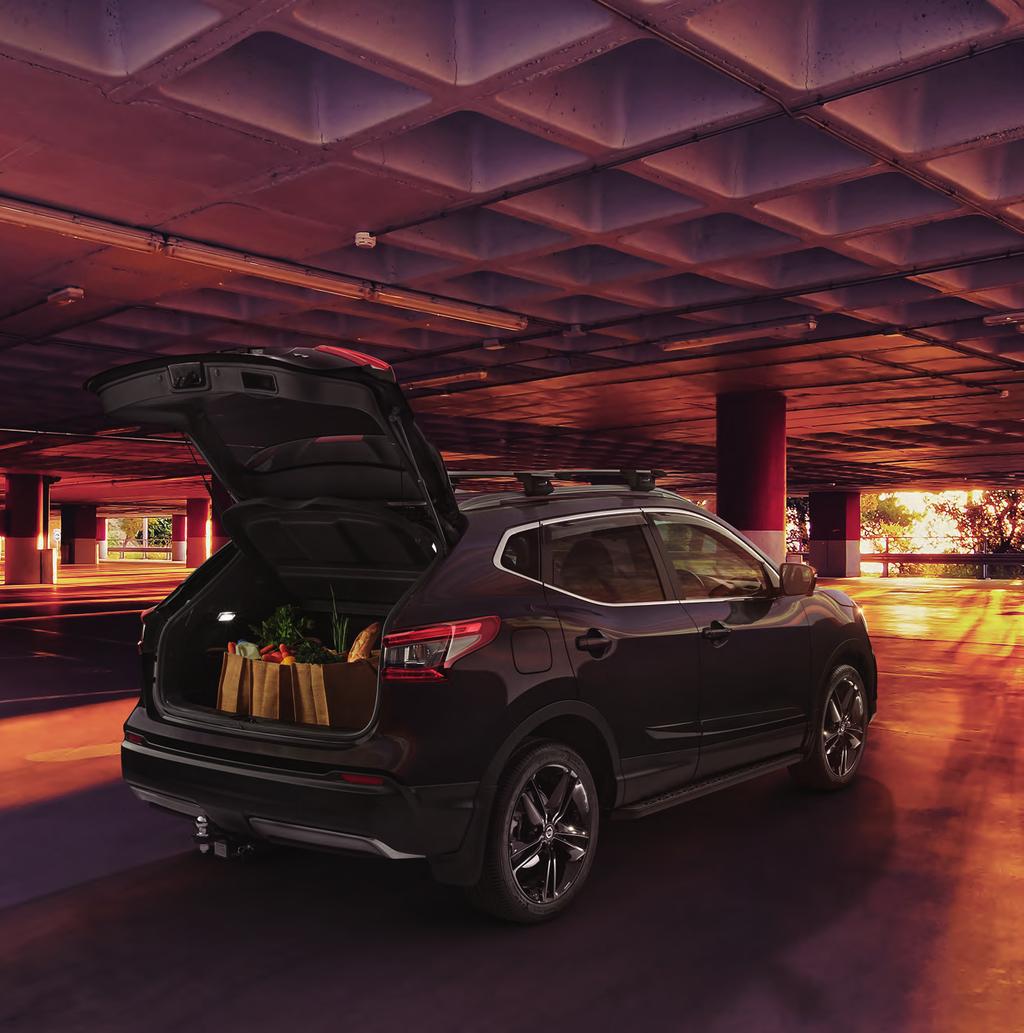SAFE AND SECURE Nissan Genuine Accessories provide convenient and secure storage for your cargo and ensure your