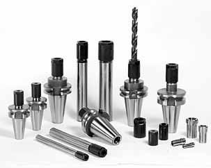 D 1 Double Angle Collet Extensions To ensure long life of accuracy and durability, the Techleader Double Angle Tool Extensions are manufactured utilizing the latest technology of heat treat and