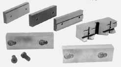 Vise Accessories INNERLOCK & STANDARD VISE JAW PLATES INNERLOCK Jaw Plates With the InnerLock jaw plates, it takes only 40 seconds to change.