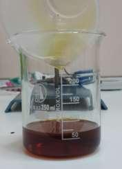 The process time for glycerin to settle down because of high density to 8 hours.