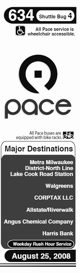 connections between Metra station and one or