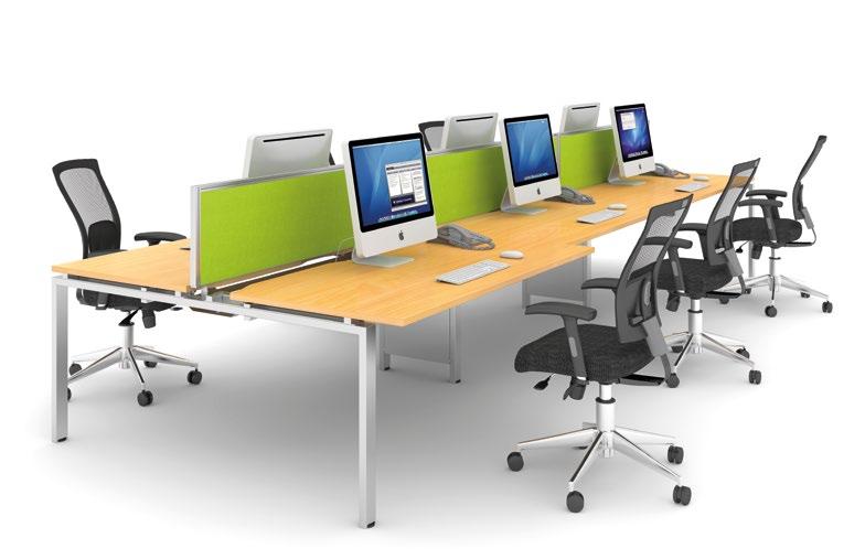 AAPT II Bench esk System Adapt II is our vision for systems furniture in the contemporary office.