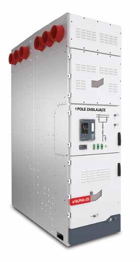 SWITCHGEAR CHARACTERISTICS e 2 ALPHA-2S is a line of modern and fully compartmentalized indoor MV switchgears with double busbar system.