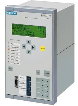 Examples: Multifunction protection relay SIPROTEC 7SJ600/7SJ60 User-friendly operating program DIGSI for configuration and analysis Communications and bus capability Functions: control, protection,