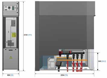 MV switchgear for cpg.0 & cpg.1 Configuration Dimensions Cubicle structure Internal Arc IAC 31.