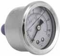 Gauge Liquid Fill Pressure Gauge & Adaptor Pressure