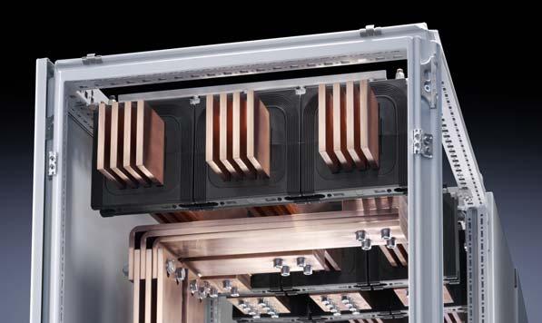 Busbar system Flat-PLS Order information Catalogue 33, from page 332 Benefits at a glance: Busbar system up to 5500 A/100 ka 1 sec. For standard commercially available flat copper bars.