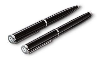 Ballpoint Pen. Simply a matter of form: this high-quality ballpoint pen puts the fun back into writing by hand.