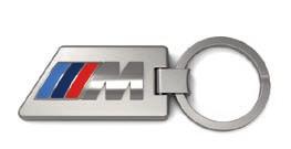 BMW Bikes & Equipment BMW M Collection Blue Black M Carbon Key Ring Pendant. Dynamic lines on the smallest of scales.