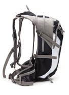 This rucksack has numerous handy compartments which make storing your possessions easy and convenient: hip belt with