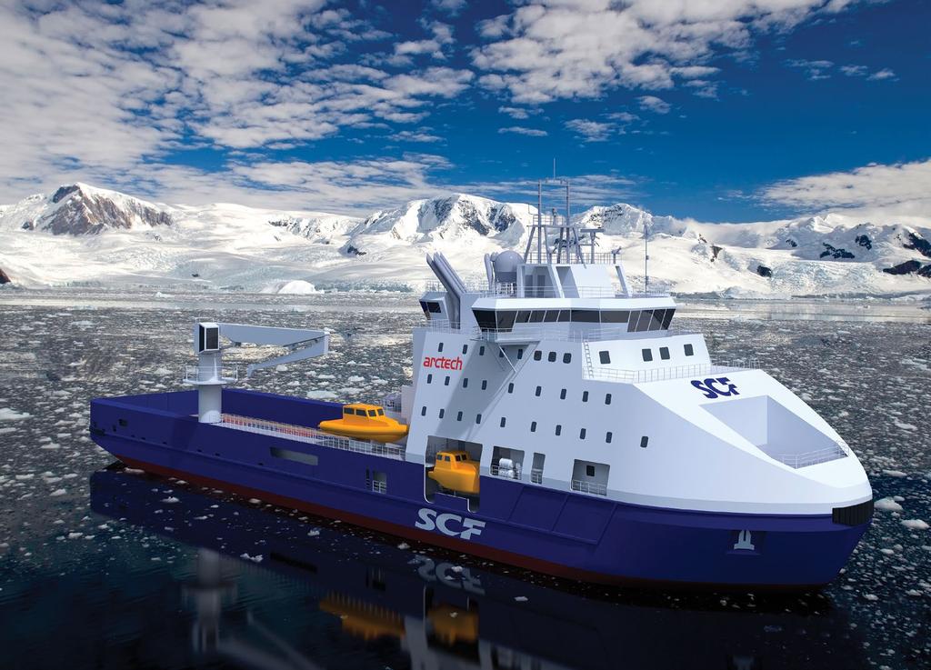 16 CIVIL PRODUCTS VESSELS AND EQUIPMENT FOR OFFSHORE FIELD DEVELOPMENT ICEBREAKING SUPPLY VESSEL 17 ICEBREAKING STANDBY VESSEL ARCTECH HELSINKI SHIPYARD ARCTECH HELSINKI SHIPYARD Helsinki, Finland