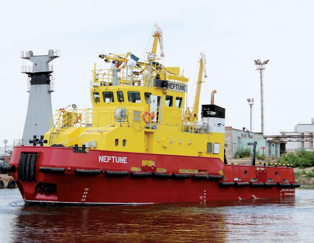 40 CIVIL PRODUCTS SPECIALIZED VESSELS 41 TUGBOAT PROJECT 35 TUGBOAT PROJECT 81 CNRG PROJECTS SREDNE-NEVSKY SHIPBUILDING PLANT Astrakhan, Astrakhan Saint Petersburg, Leningrad Towing of
