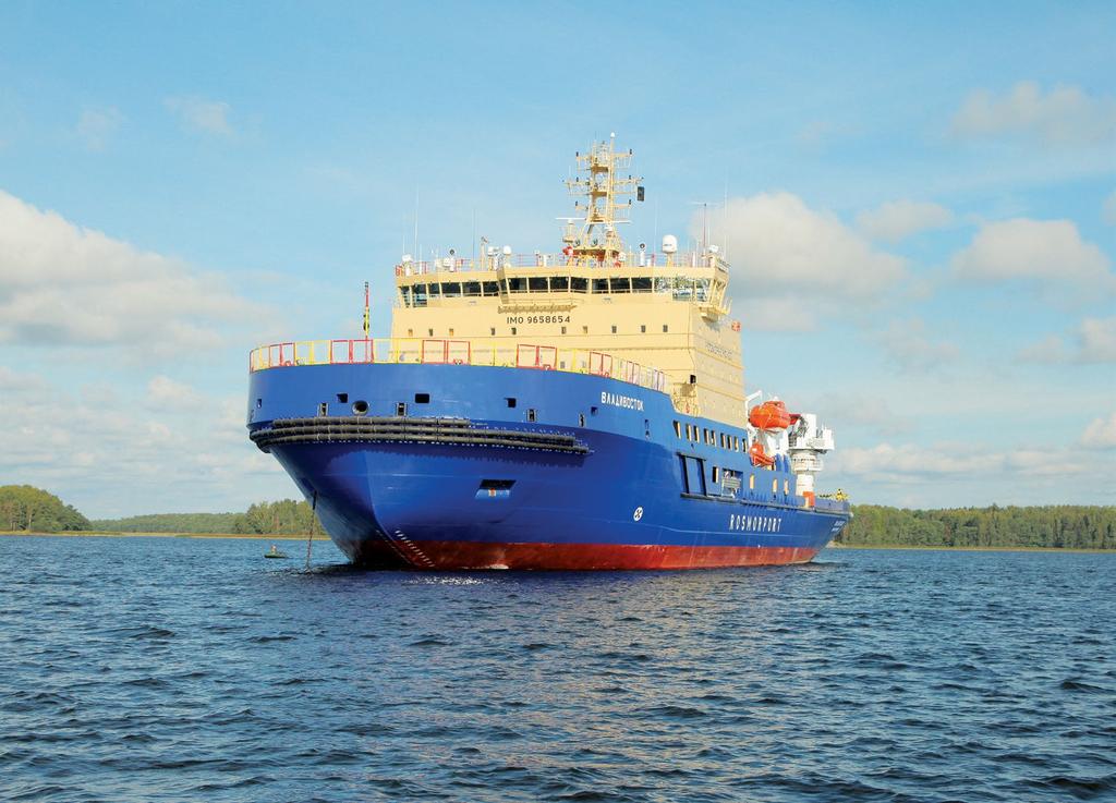 CIVIL PRODUCTS ICEBREAKERS AND SPECIAL- VESSELS 7 16 MW DIESEL-ELECTRIC ICEBREAKER PROJECT 21900M ICEBREAKERS AND SPECIAL- VESSELS VYBORG SHIPYARD Leningrad 16 MW DIESEL-ELECTRIC ICEBREAKER PROJECT