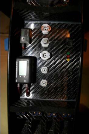 Digital air gauge, spektrum analyzer, air and fuel