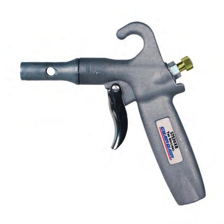 Original Safety Air Gun First safety air gun to incorporate protective air cone technology to shield user from dangerous chip fly-back. Powerful venturi nozzle draws in ambient air to increase thrust.