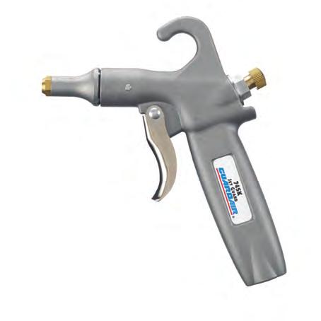 Jet Guard Safety Air Gun Featuring a proprietary, protective air cone to shield against dangerous chip fly-back, the 74SK is perfect for close-in applications.