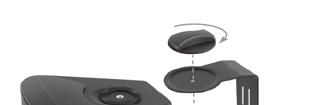 Mounting Your Speakers For ease of installation, the LU47 series speakers include an easily removable mounting bracket.