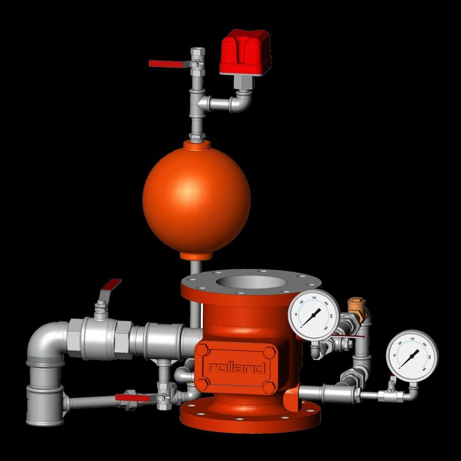 WARNING: The system should only be removed from service for maintenance and repairs. All the area concerned by the alarm valve station must be under control until the system is back in service.