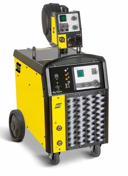 Origo Mig 402c - 502c - 652c Versatile power sources for the Heavy Duty use A power source for MIG/MAG, manual electric and gouging for the heavy dutycapacity range Stepless voltage setting
