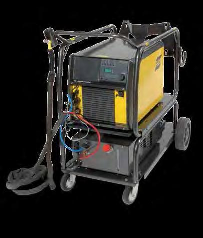 High frequency and LiftArc striking 2 / 4 stroke torch switch action TIG pulse-welding with DC DC micro-pulses up to 0.